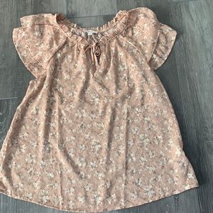 Blush Floral Blouse